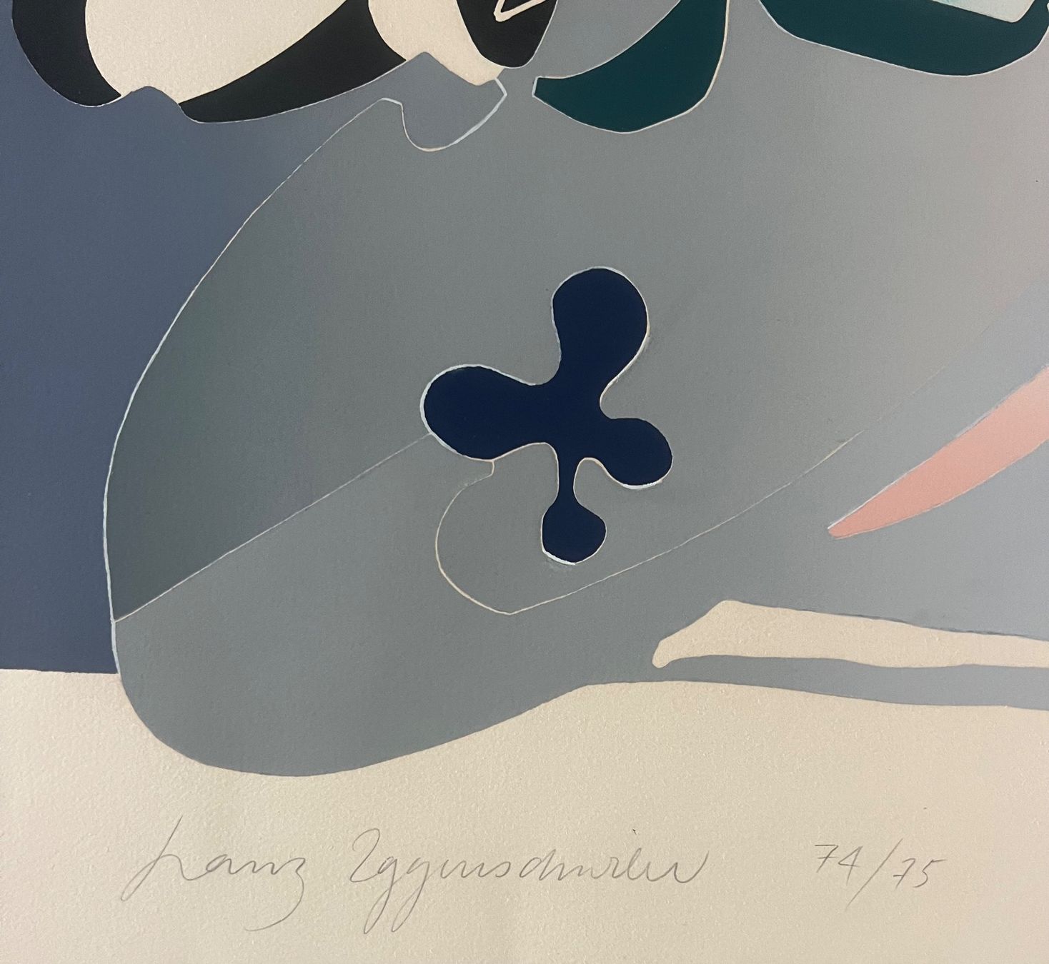Grafica & Litografie: Franz Eggenschwiler, handsigniert, nummeriert – Usato da Rain venduto da Pic-Ass 2