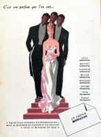Monsavon Parfum - Alte Werbung / Ancienne publicité 1948