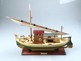Holzmodell Fischerboot "Sardinal"