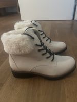 Weisse Stiefel für kalte Tage Gr. 37