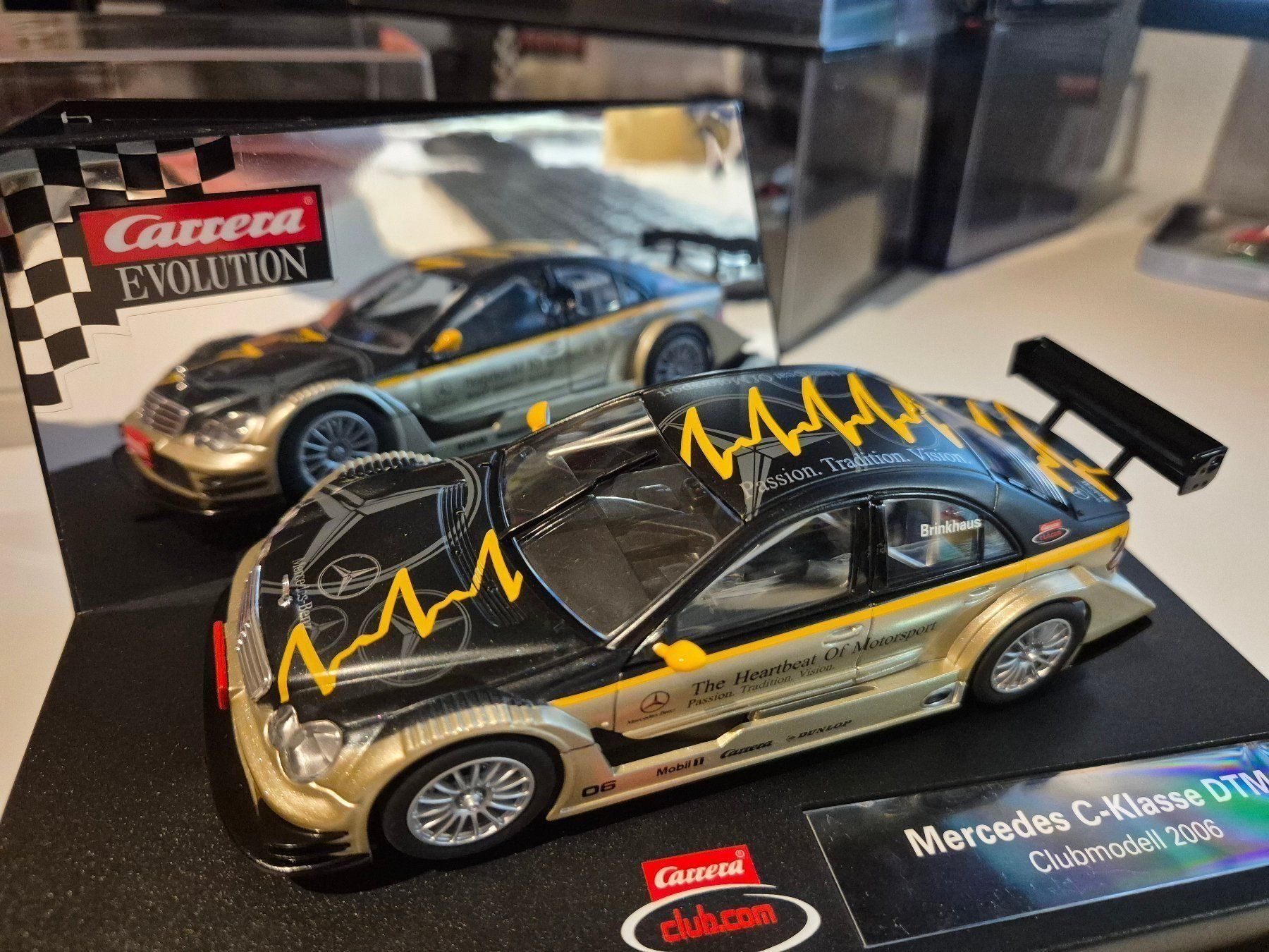 Carrera Rennbahnen: Carrera Evolution Mercedes-Benz C-Klasse DTM 2006 – Neu und originalverpackt aus Ennetbürgen von Perlen01