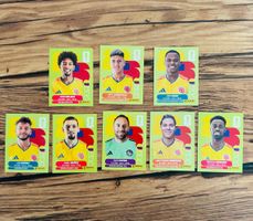 Panini Sticker WM 2026 Kolumbien Spieler 8 Stk Konvolut 