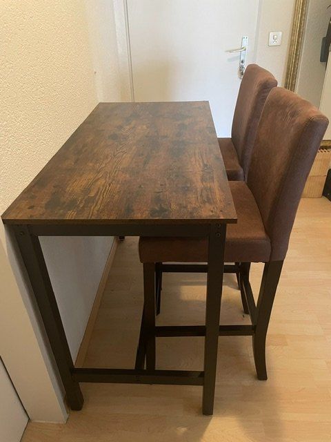 Tischset: Bartisch mit 2 Barstühlen - TOP – Neu (gemäss Beschreibung) aus Neuenkirch von Witch55