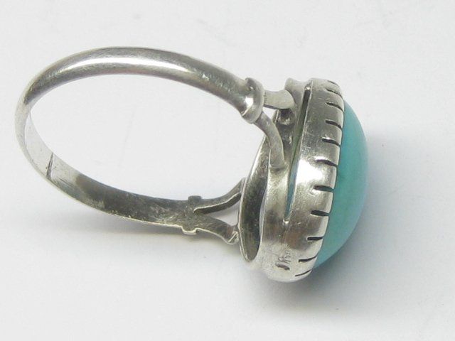 Ringe: Vintage Ring Silber 800 Türkis Gr. 57 – Gebraucht aus Ermatingen von Decovin 5