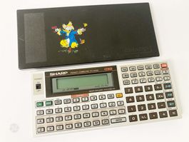 SHARP PC 1403H 32KB Pocket-Computer Basic Vintage Calculator