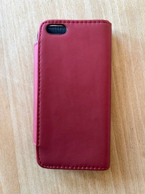 Cover & Protezioni schermo: IPhone Hülle dunkelrot mit Kreditkarten-Abteil – Nuovo (secondo la descrizione) da Meilen venduto da Feldmeilen 1