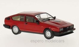Alfa Romeo GTV 6 2.5 Phase I 1980-1983 rot / schwarz    1:43