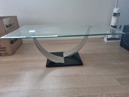 Glas Couchtisch, modern, guter Zustand,125x70x45 cm