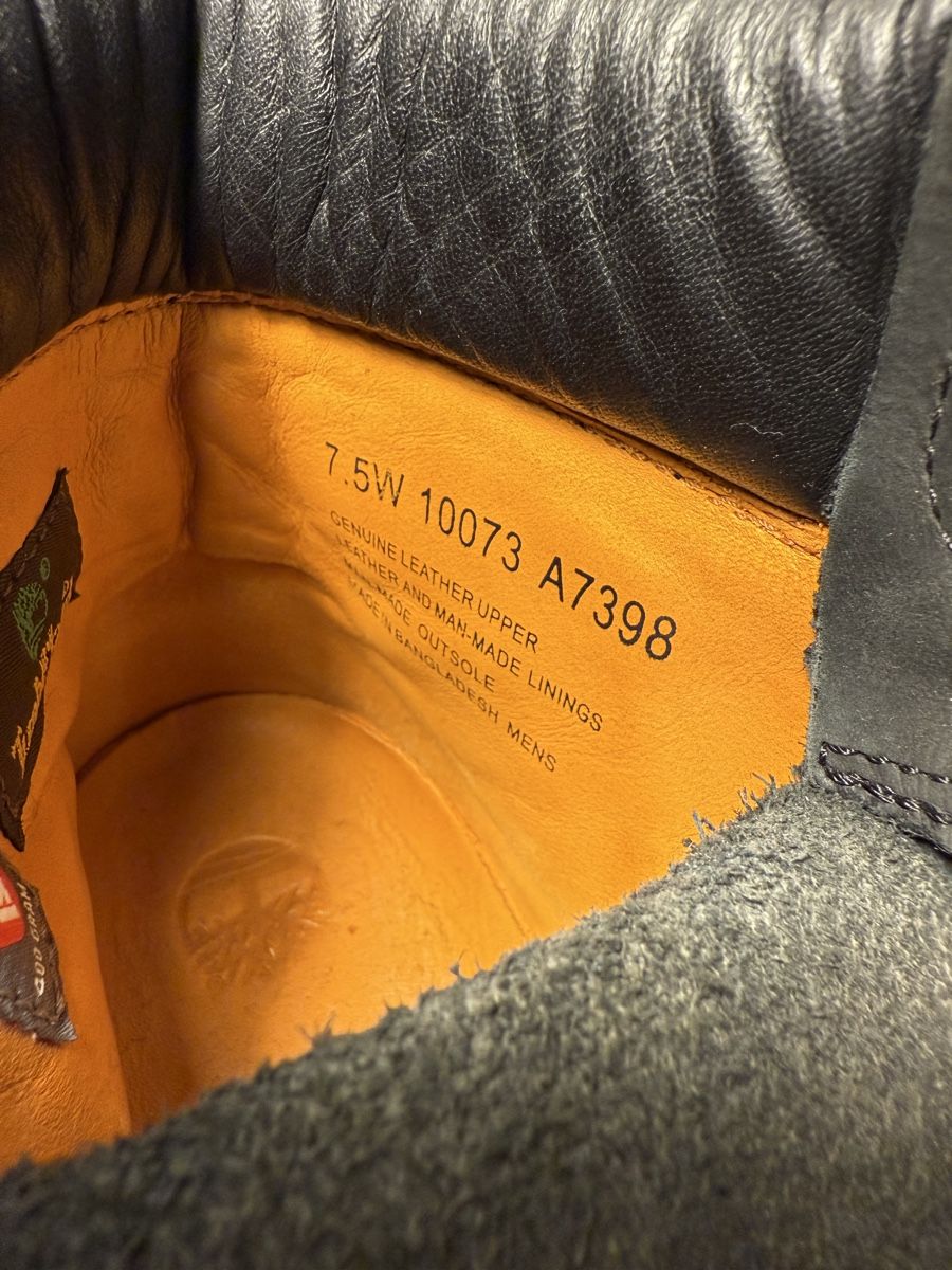 Timberland Scarpe da donna: Timberland Schwarz Grösse 7.5 W – Nuovo (secondo la descrizione) da Dietwil venduto da sel_6c6p 4