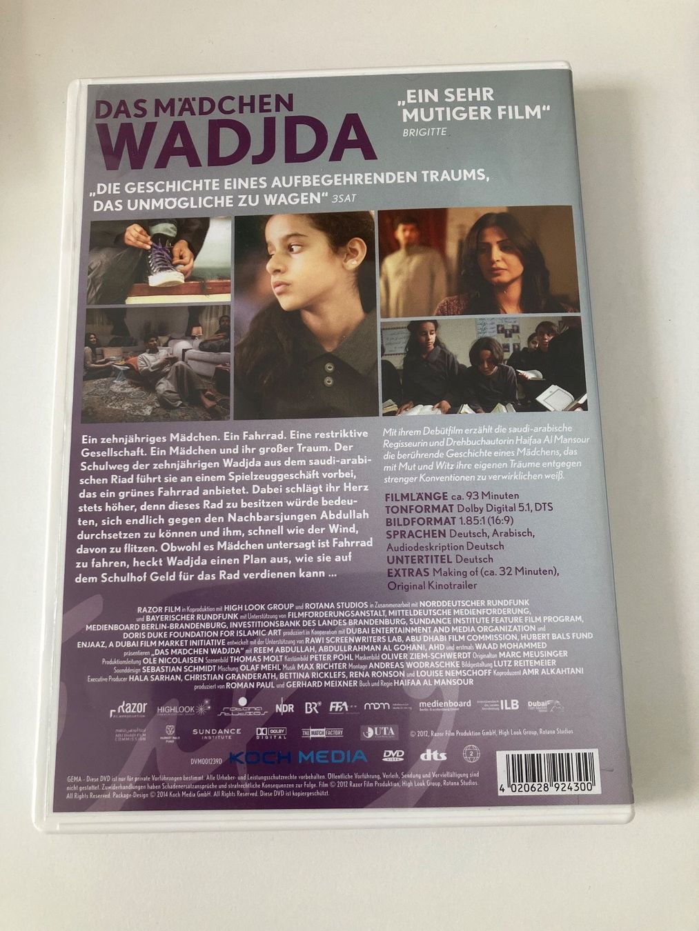 Tutti i DVDs: Das Mädchen Wadjda (DVD) – Usato da Arbon venduto da JoJoAs 1