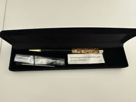 Ballpoint Pen with Gold Leaf Filling Brand New
