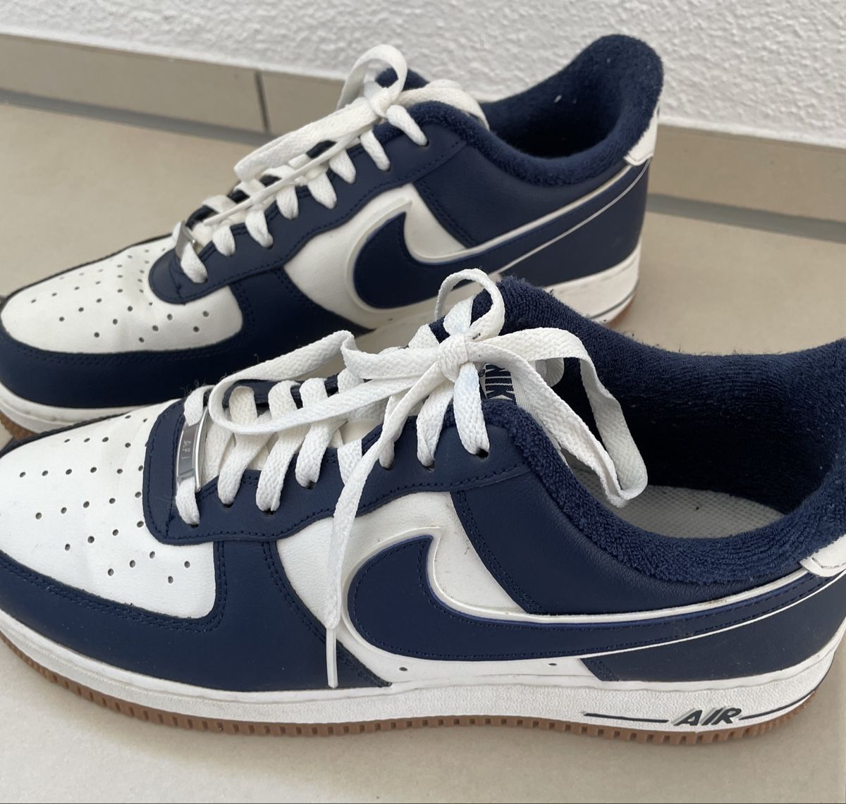 Nike Scarpe da uomo: Sneaker Nike Air Force blau-weiss – Nuovo (secondo la descrizione) da Oberrieden venduto da sardi03 3