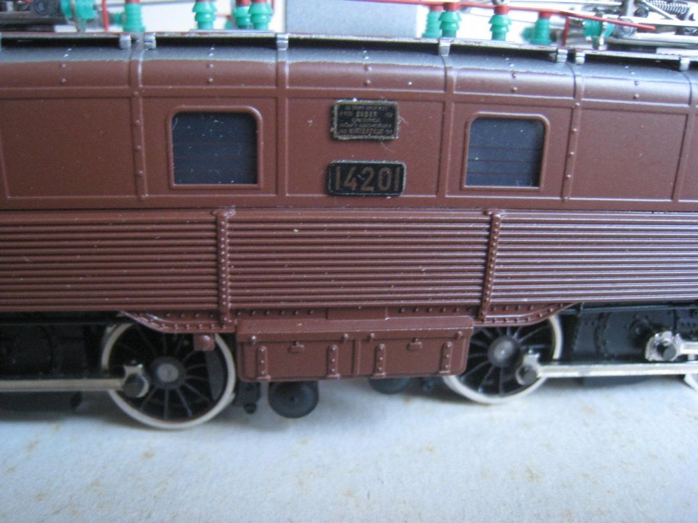 Metropolitan Modelleisenbahnen: Metrop Ce 6/8 I 14201 braun, Köfferli-Lok, SBB-Historic, 742 – Gebraucht aus Buchs ZH von swiss-train 1