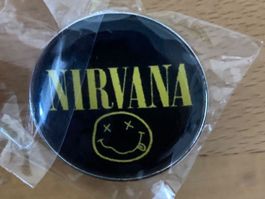 Nirvana Pin Anstecker Punk Metal Rock Band