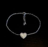 Fossil Armband Herz Edelstahl Damen Grösse verstellbar