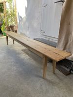 Lange Sitzbank Tannenholz