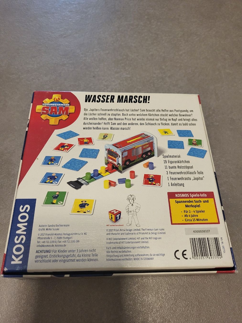 Giochi: Feuerwehrmann Sam Spiel "Wasser marsch!"  – Nuovo (secondo la descrizione) da Biel/Bienne venduto da Aare5 3