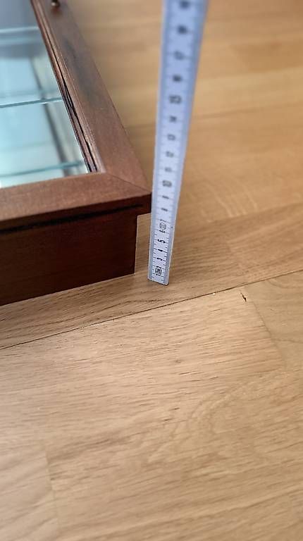 Vetrine: Wand Vitrine klein Holz-Glas – Usato da Basel venduto da 7oclock 3