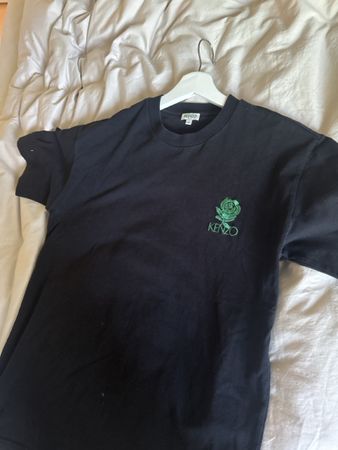 Kenzo T-Shirt, Schwarz, Rose, Grösse S - Top Zustand!