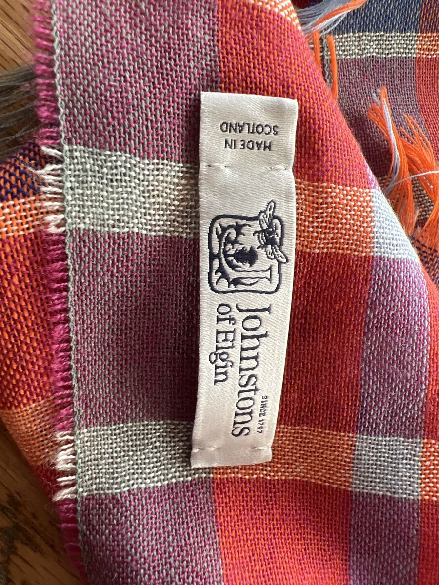 Foulard & Sciarpe: Bunter Wollschal – Nuovo (secondo la descrizione) da Uebeschi venduto da 1Anna1 5