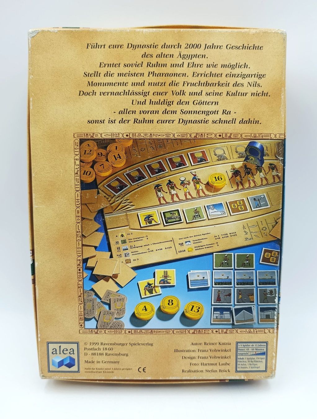 Spiele: Brettspiel Ra von Alea – Gebraucht aus Wil SG von Donaldus 1
