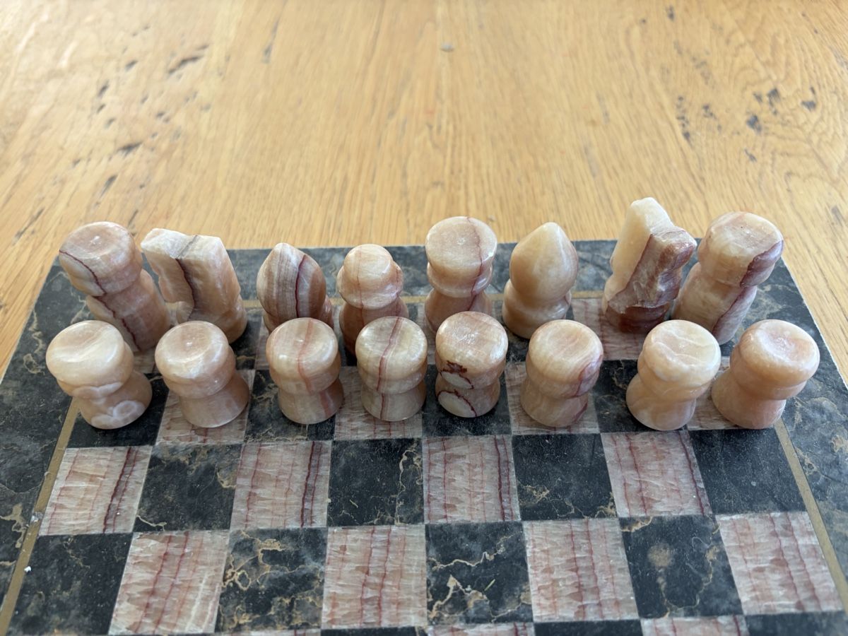 Giochi: Jeu d’échecs en marbre ou onyx – Usato da Echallens venduto da JAR69 5
