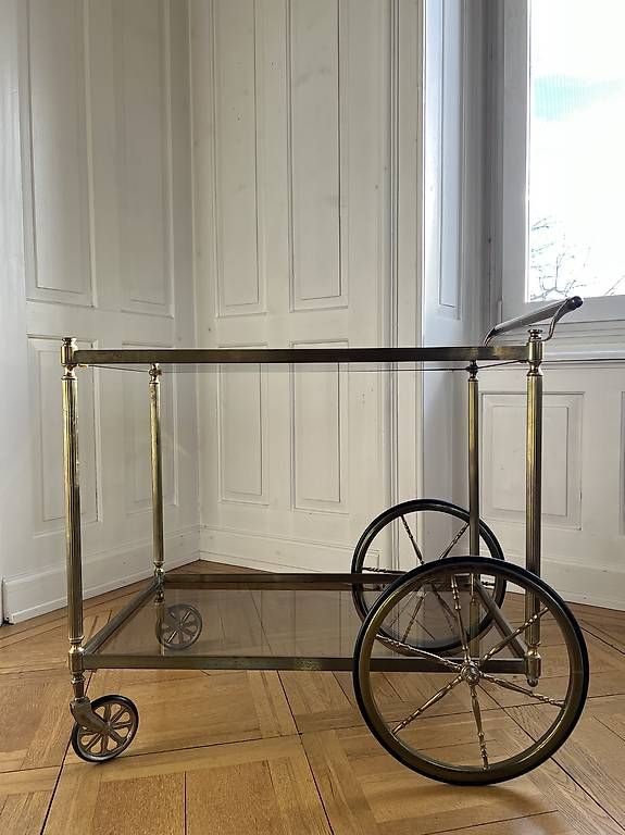 Servierwagen: Servierwagen Original 60er aus Messing – Gebraucht aus Oberengstringen von AleArd 3