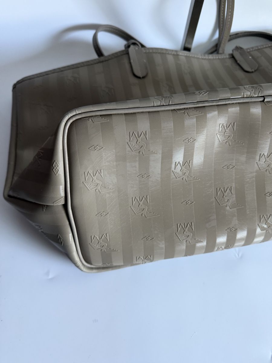 Maison Mollerus Borse da donna: Original Maison Mollerus Cabas Handtasche Grau Taupe – Usato da Vionnaz venduto da b_f_d_r_g 5