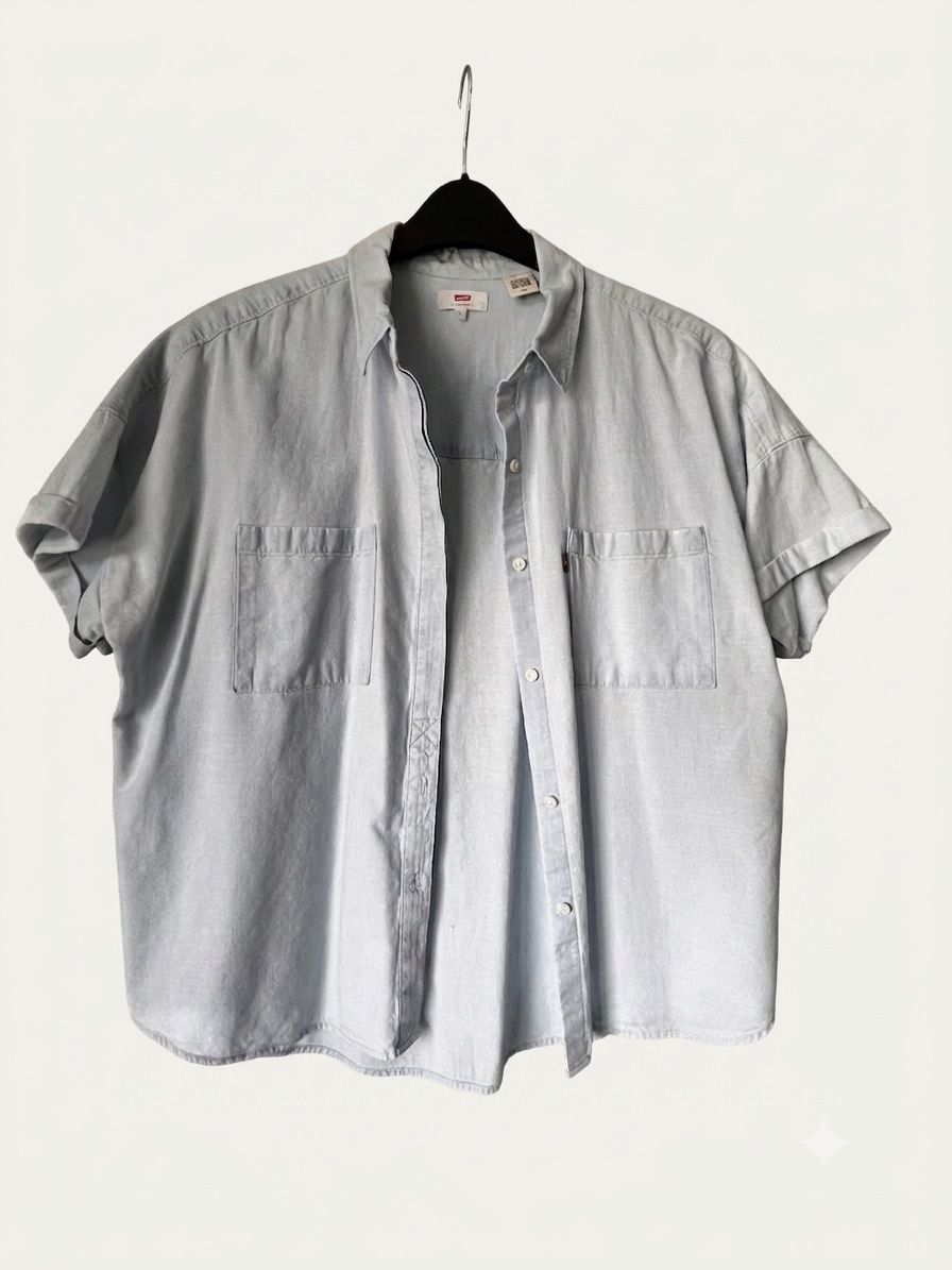 Levi's Camicette: leichte jeansbluse von levis, gr. l – Usato da Stettfurt venduto da Chrbe 4
