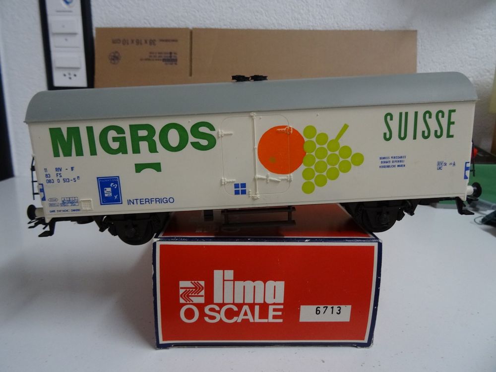 LIMA HO WAGON COUVERT A ESSIEUX AGFA SANS BOITE - Gonçalves Lobo