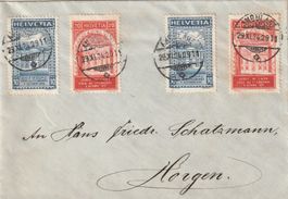 Zu. Nr. 167 und 168 auf Brief