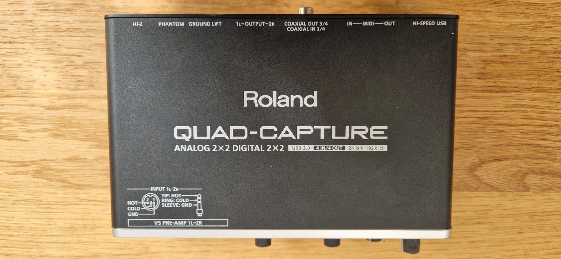 Roland Attrezzatura per studi di registrazione: Roland Quad-Capture UA-55 USB Audio Interface - Top Zustand! – Usato da Spiegel b. Bern venduto da oplo01