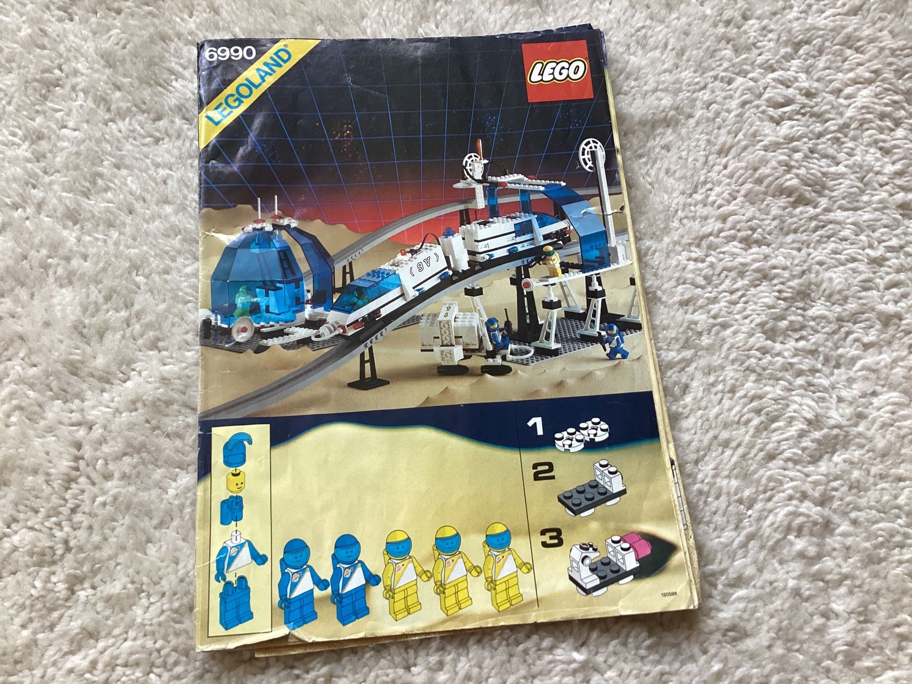 Legoland Baukästen: Lego Space Monorail Bahn mit BA u. OVP + Weichen u. Schienen – Gebraucht aus Flawil von kruemeli02 7