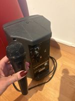 Enceinte active avec microphone LEM état fonctionnel