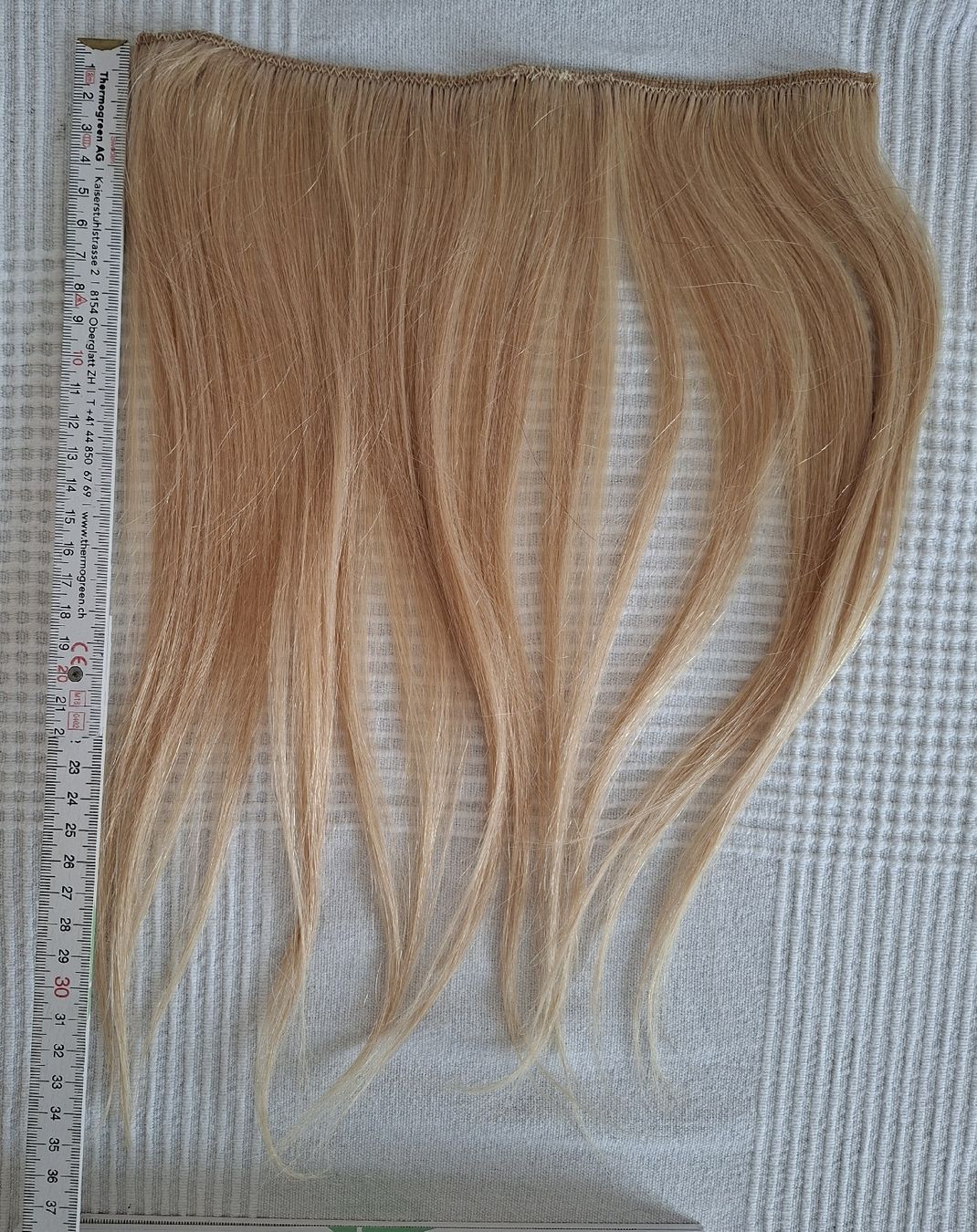 Parrucche: Echthaar Clip In Extensions, Blond, 35cm – Nuovo (secondo la descrizione) da Gersau venduto da melanie000 1
