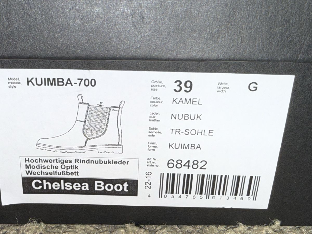 Scarpe da donna: Chelsea Boots Gr. 39 Marke Sioux – Nuovo (secondo la descrizione) da Mörschwil venduto da butzeli02 4