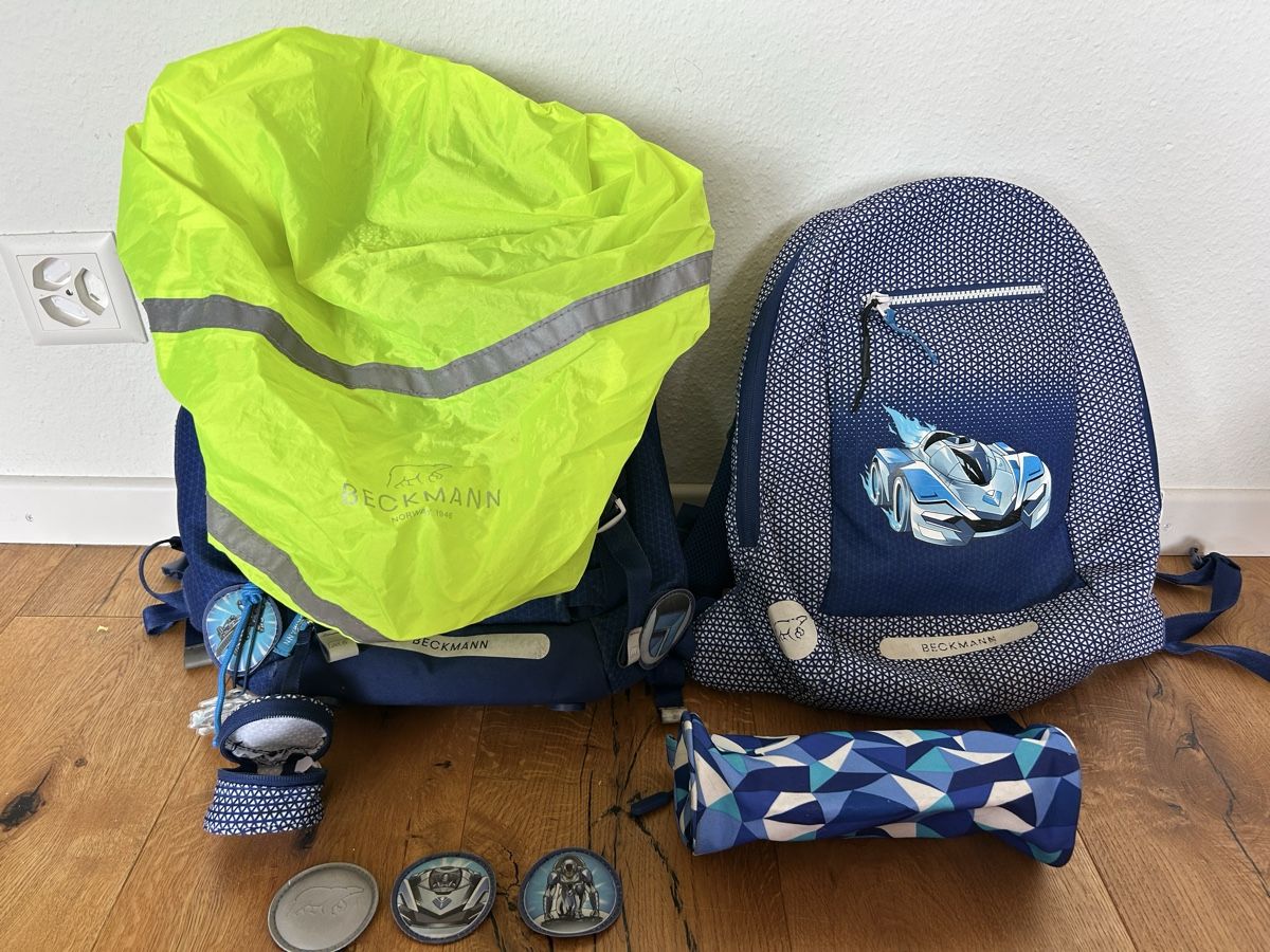 Borse & Zaini: Beckmann Schulrucksack Set Auto Motiv  – Usato da Röschenz venduto da c_k_wj8r 1
