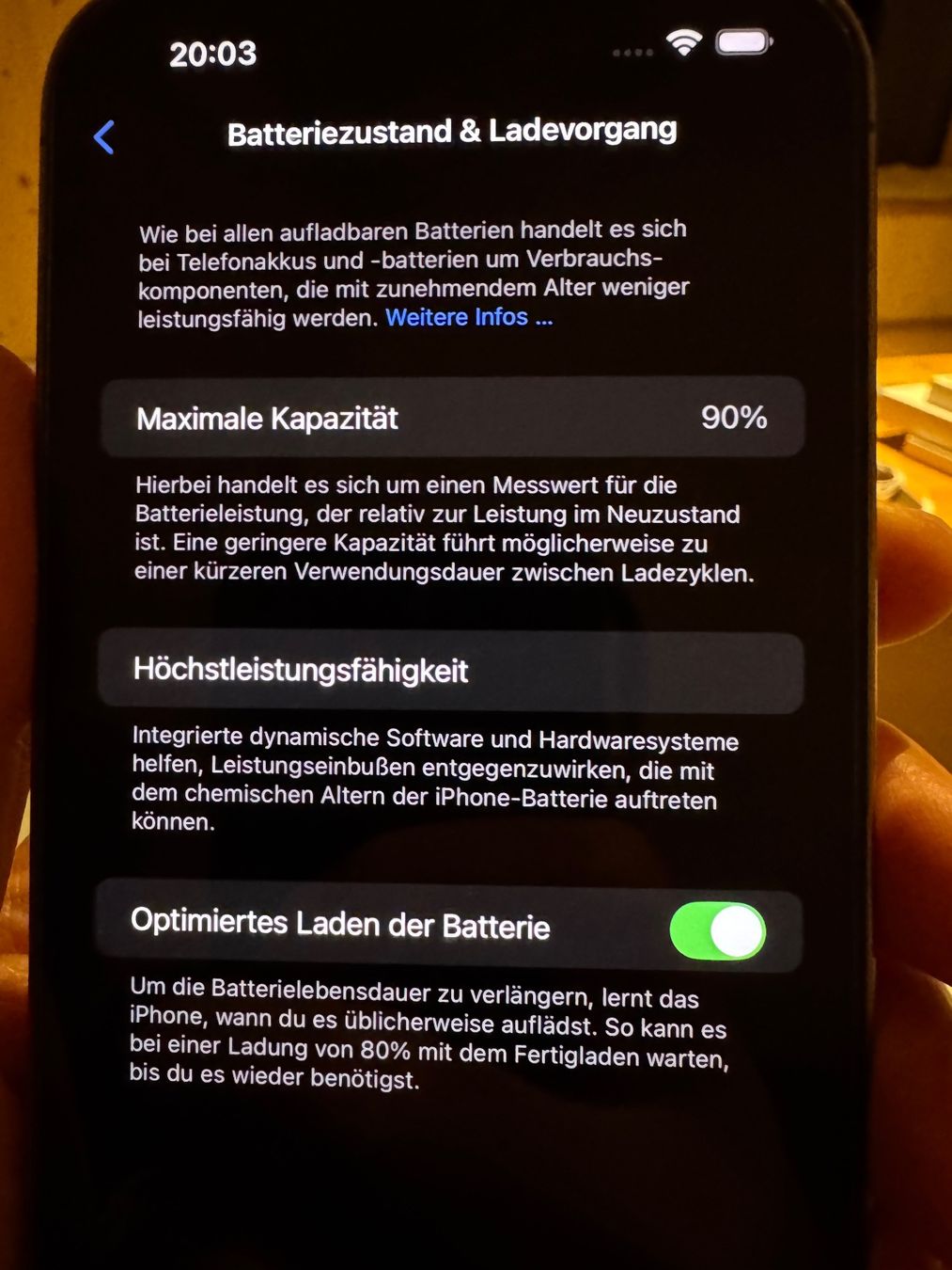 Apple Portables: iPhone 14 Pro Max, gold – D'occasion à Gais par oliverz 1