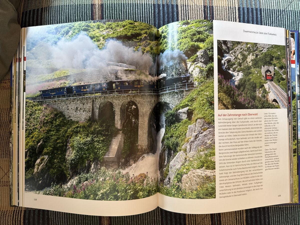 Libri: Glacier Express - Traumreise durch die Schweizer Alpen. (58) – Usato da Eschenz venduto da Belladog 9