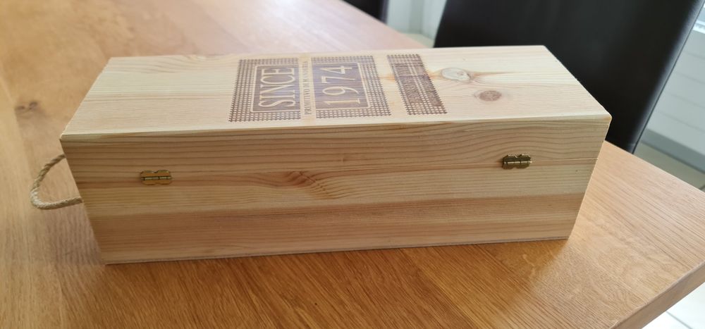 Autres: Weinkiste (leer) aus Holz - Primitivo Di Manduria – D'occasion à Sempach Station par Semion 2
