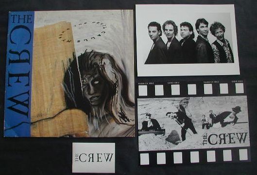 Schallplatten: THE CREW - The Devil ... CH-Wave Rock mit Autogramm – Gebraucht aus Zürich von Vinyl