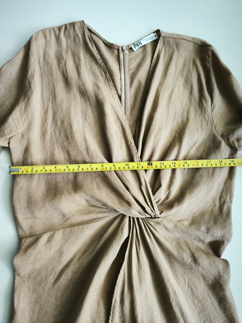 Zara Camicette: Zara Bluse aus 100 % Leinen, Größe XL – Usato da Wallisellen venduto da C_DM 4
