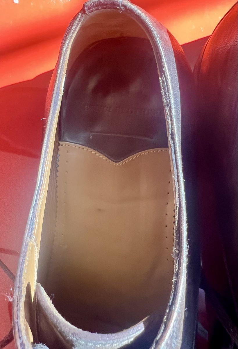 Benci Brothers Scarpe da uomo: Benci Brothers leather cap toe shoes – Usato da Luzern venduto da _Nik. 4