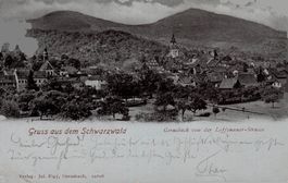 Gruss aus dem Schwarzwald. Gernsbach