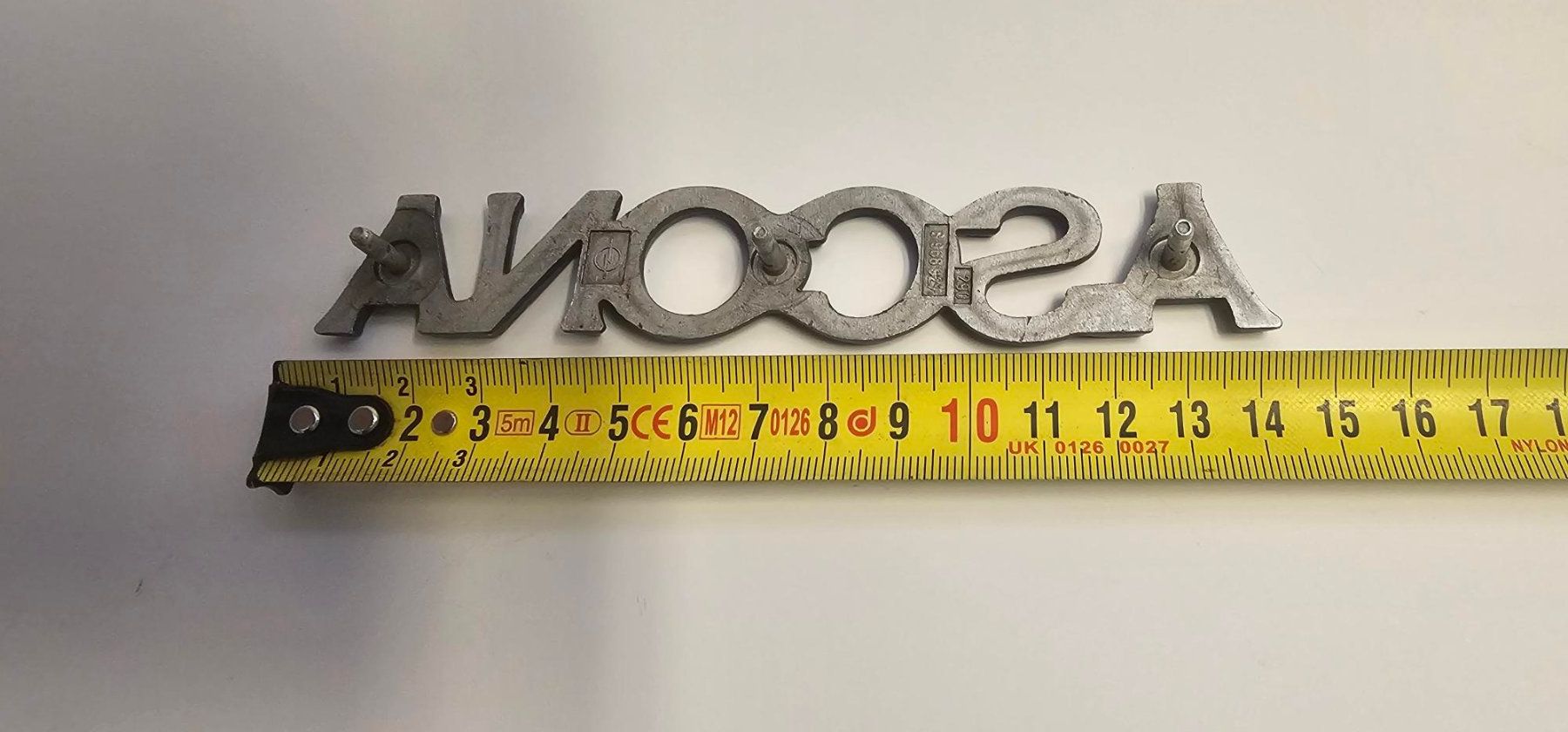 Insegne: Opel Ascona A Emblem Schild – Usato da Reinach AG venduto da 911356 1