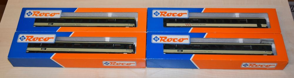 2 voitures unifiées EW IV A, 1CL, InterCity, CFF/SBB/FFS - MARKLIN 42154