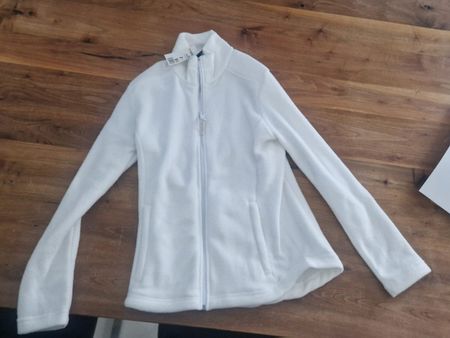 Switcher Faserpelz Jacke Montreal mit Grünem A Logo