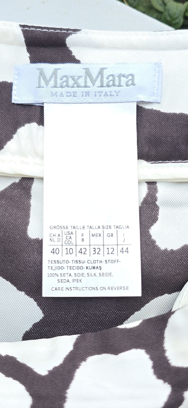 Max Mara Gonne: Max Mara Rock aus Seide. Gr. 40 – Usato da Zürich venduto da Olala_ 4