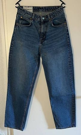 Baggy Jeans H&M bleu / Dunkelblaue H&M Baggy Jeans