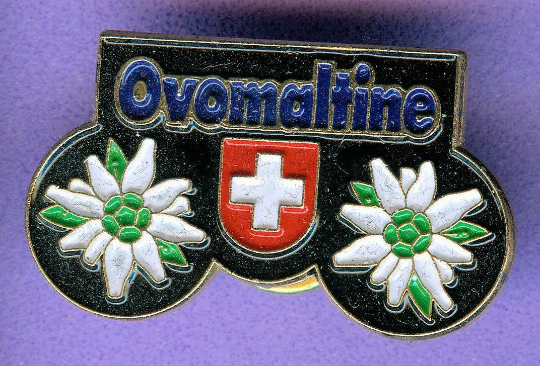 Ovomaltine Placchette & Badge: Ovomaltine  EDELWEISS – Usato da Winterthur venduto da Sammleroase